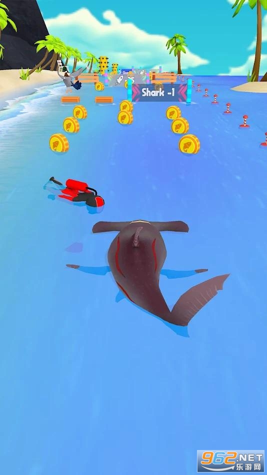 㱼°2023ٷ(Shark Run 3D)v1.0 ׿ͼ2