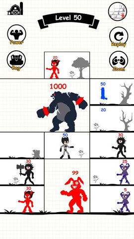 ޾սٷ(Stick Fight: Endless Battle)v1.2.8 ׿ͼ0