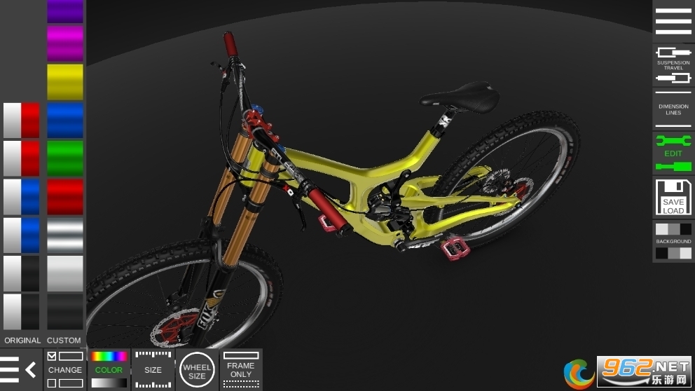 Bike 3D configurations