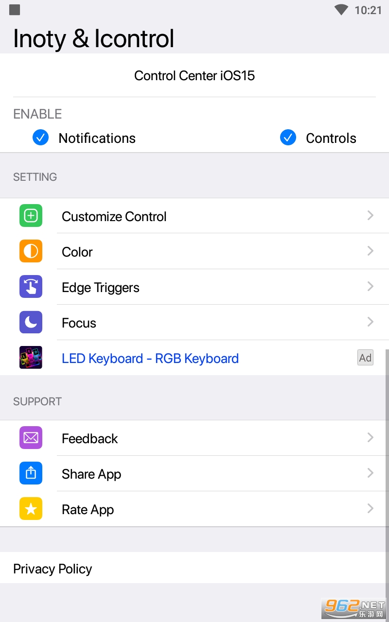 iControl & iNoty iOS16 app° v6.2.5ͼ1