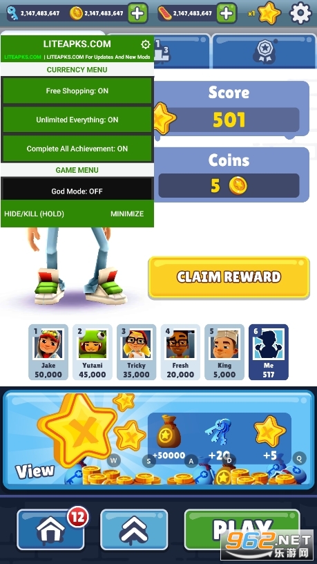 ܿʷò˵(Subway Surf)v3.23.1 °ͼ1