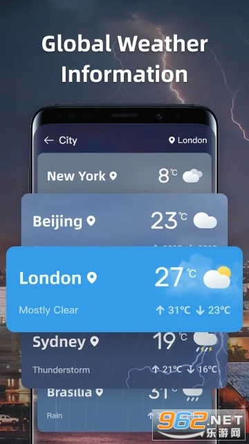 Live Weather app