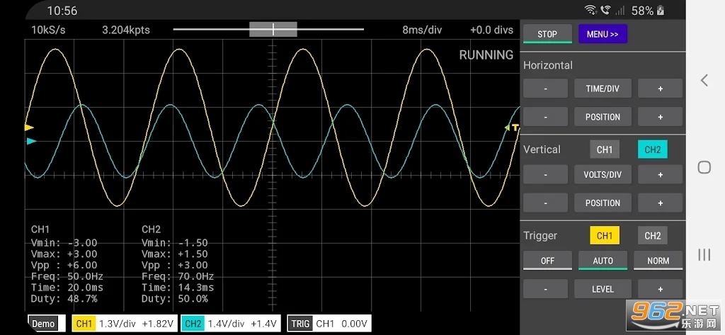 Scoppy Oscilloscopeʾ׿v1.027ͼ2