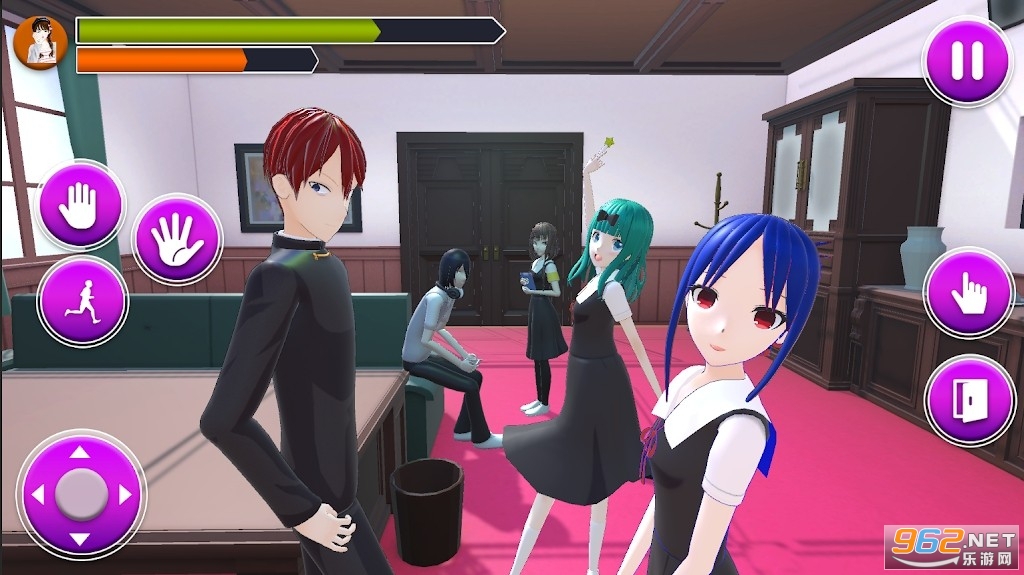 ŮsģMHigh School Girl Dating Sim 3D