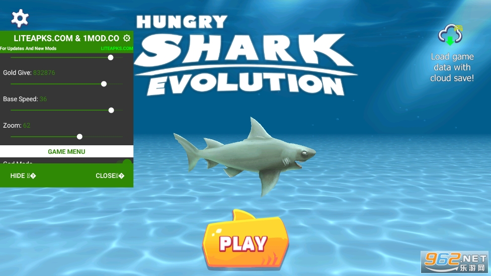 饥饿鲨进化无敌版无限钻石无限金币
