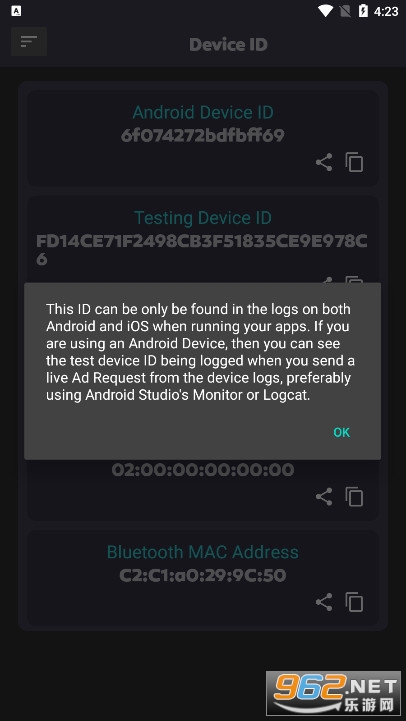 device id for android v1.0.9ͼ3
