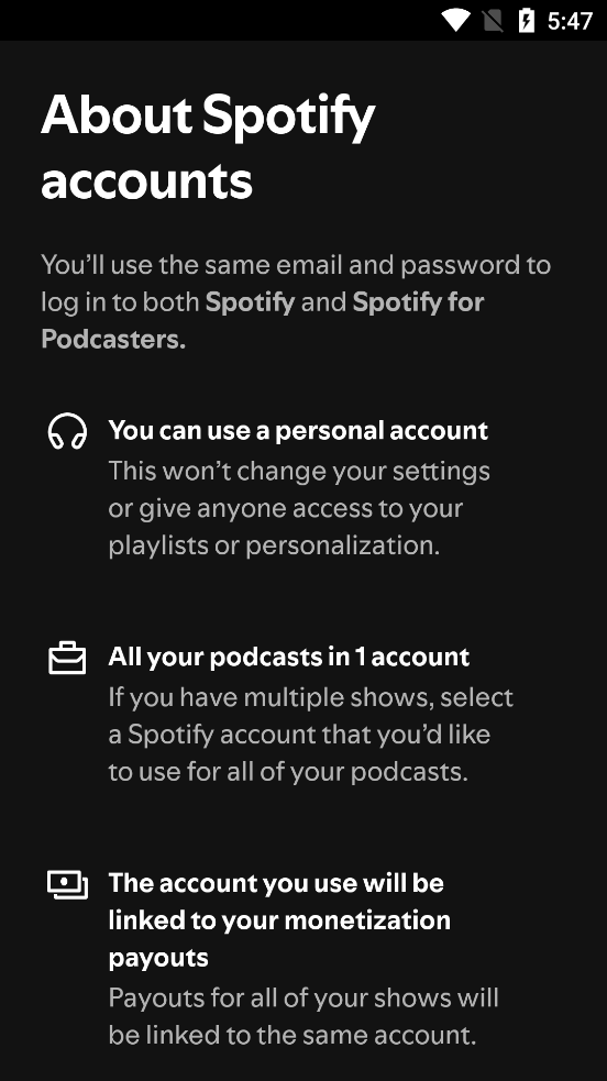 Spotify for Podcastersֻv7.17.0.444ͼ1