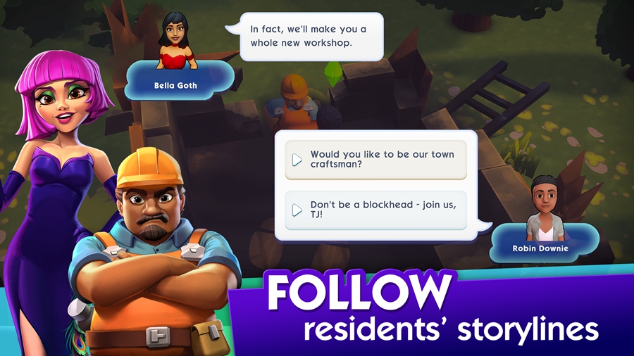 ģ¹ٷ(The Sims Labs:Town Stories)v0.0.4 °ͼ3