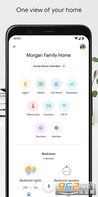 googlehome App