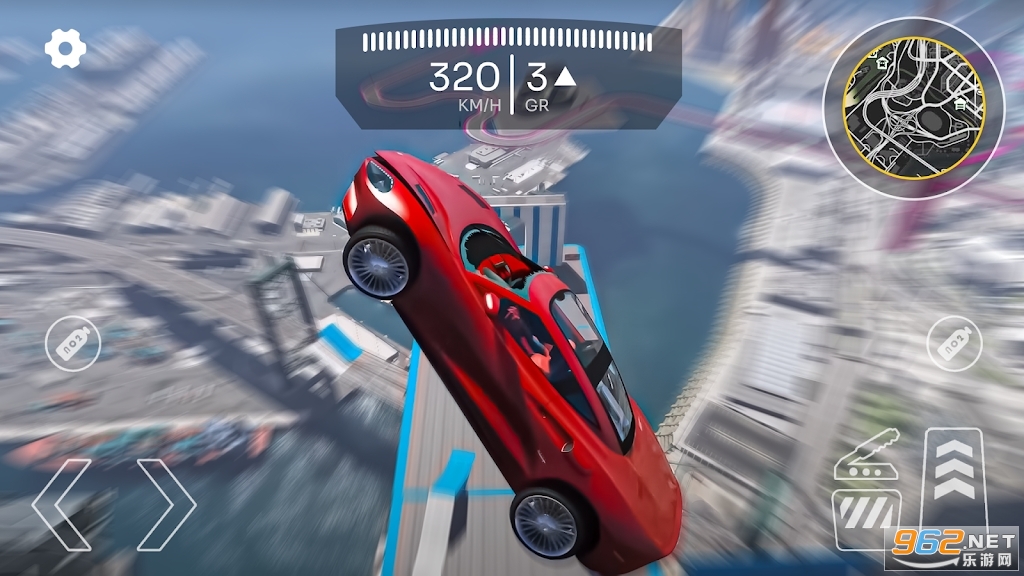 ӢµԾSuperhero Car Mega Ramp Jump Vv1.0.8ͼ1