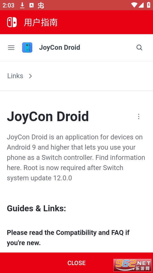 joy-con droidv1.0.91.2 ٷ؈D6