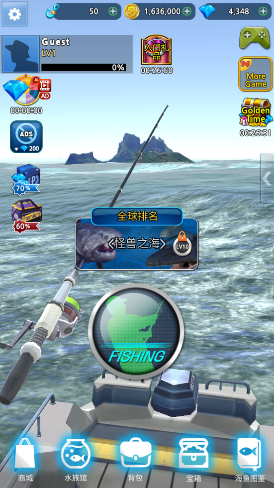 2024ƽ(Real Monster Fishing)°v0.4.43ͼ0