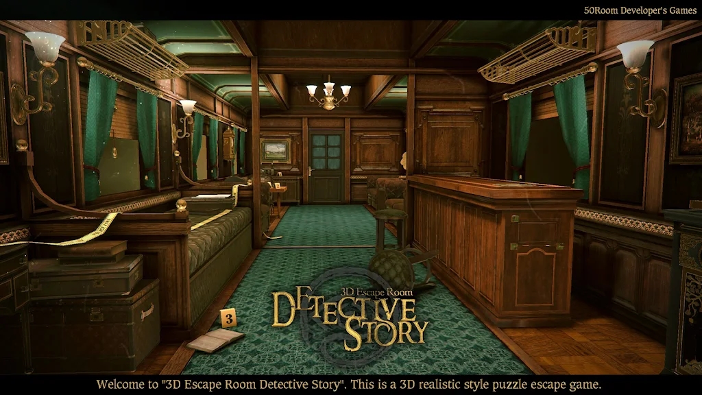 3DÓ̽3D Escape Room Detective Storyo޽v1.1.4؈D0