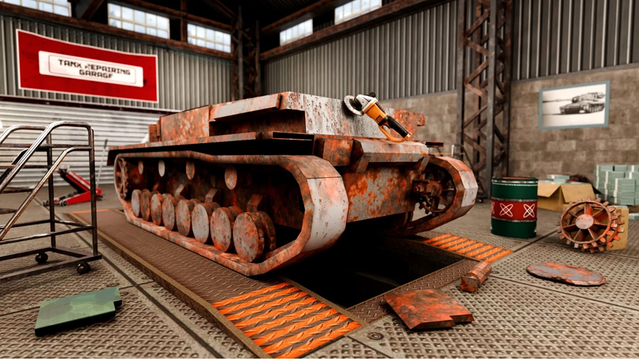 ̹˻еʦģ(Tank Mechanic Simulator Games)v1.0.4ͼ2