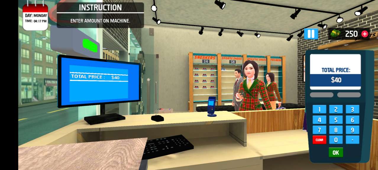 Shoe Store Cashier GameЬģϷ°v1.0ͼ6