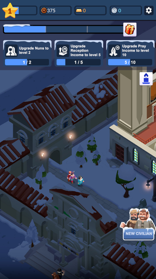 eŮۇIdle Nuns Empire Tycoon°v0.0.7؈D1