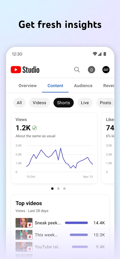 YouTube Studio apkv24.36.100 (YT)ͼ4