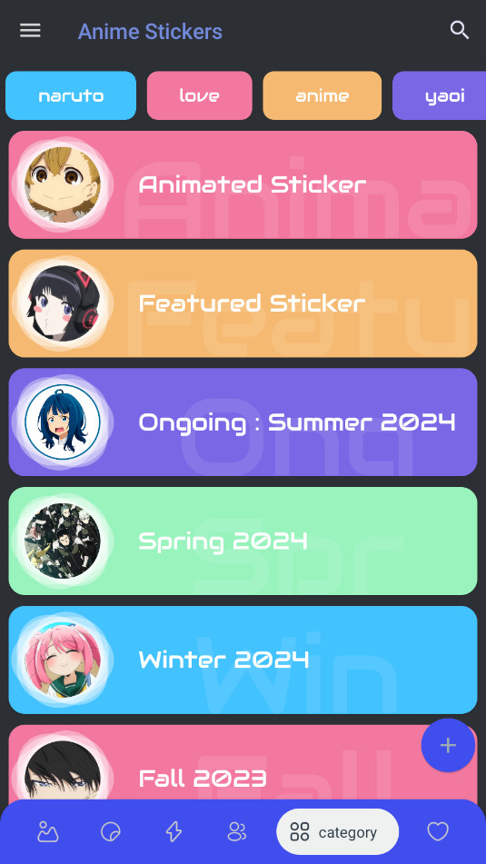 Anime StickersNappv8.1؈D4