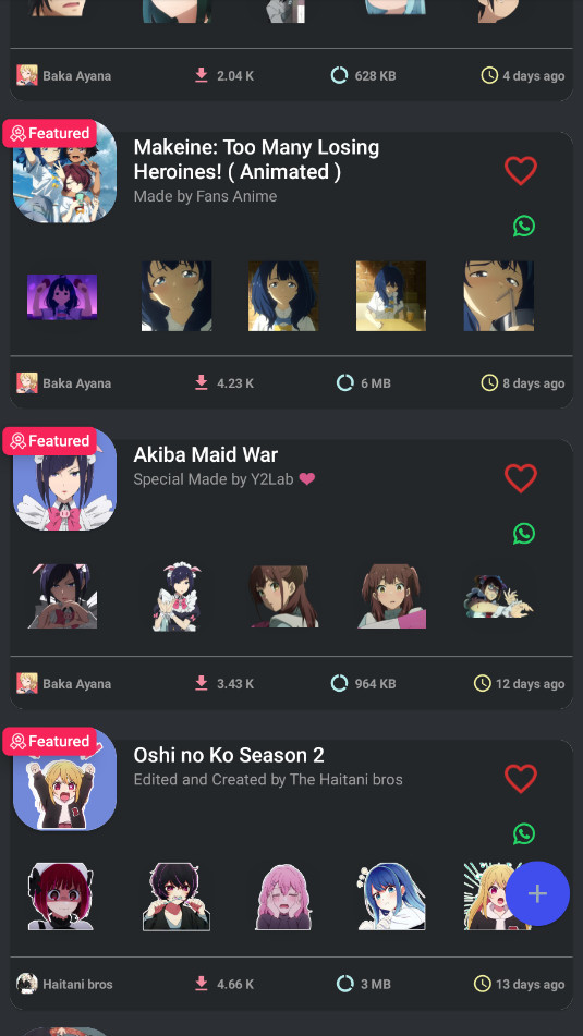 Anime StickersNappv8.1؈D8