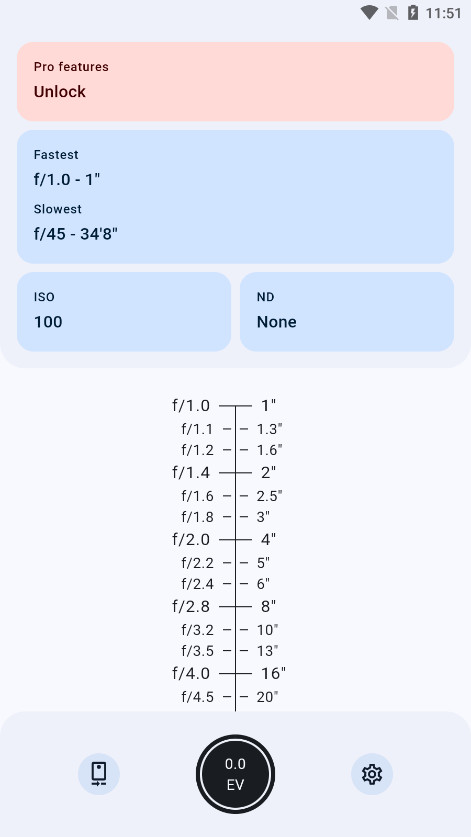 Lightmeter°氲׿v0.19.0 ׿ͼ0