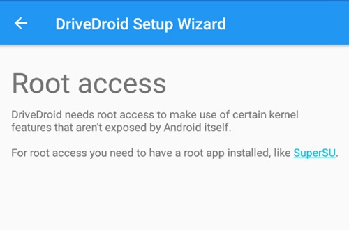 DriveDroidİroot