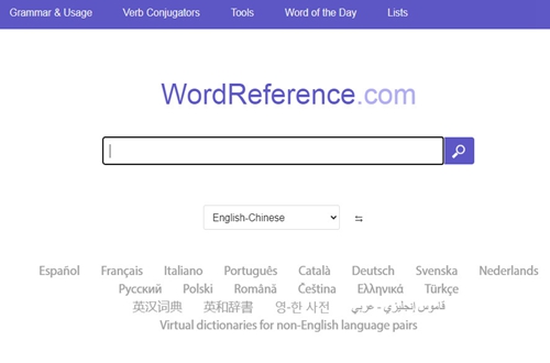 wordreference dictionary