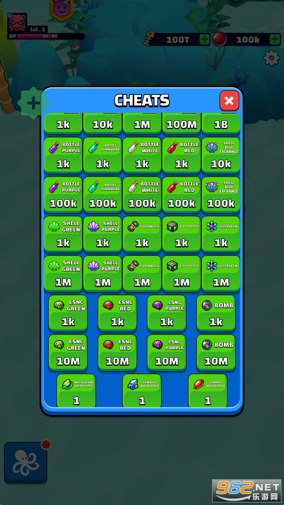 章鱼盛宴内置菜单mod版 章鱼盛宴内置菜单mod版