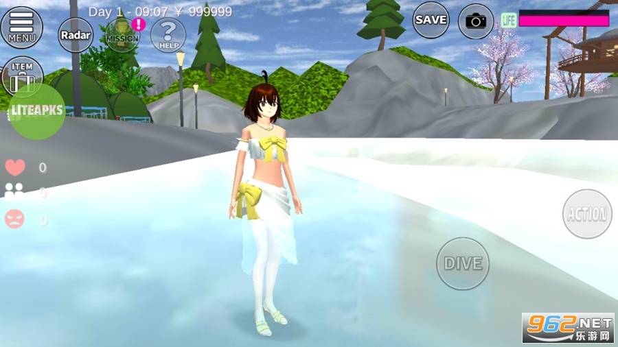 樱花校园模拟器2025年破解版截图3