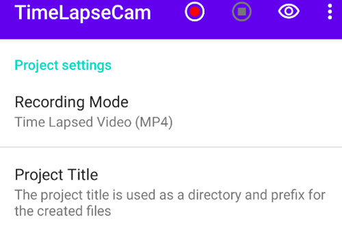 TimeLapseCam