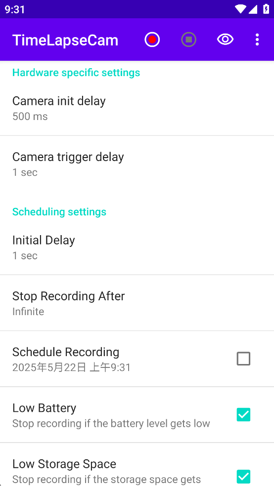 TimeLapseCamv1.9ͼ1
