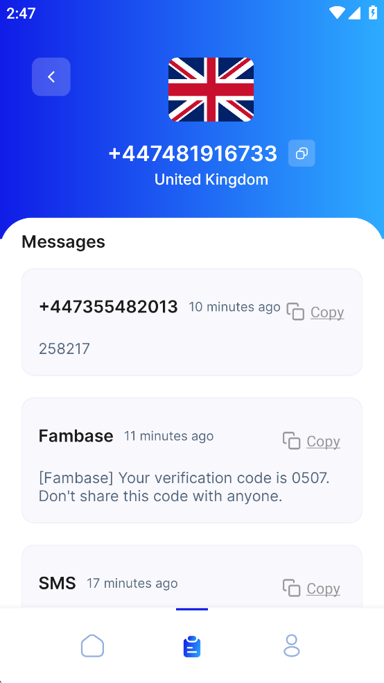 Receive-SMS֤ƽ̨