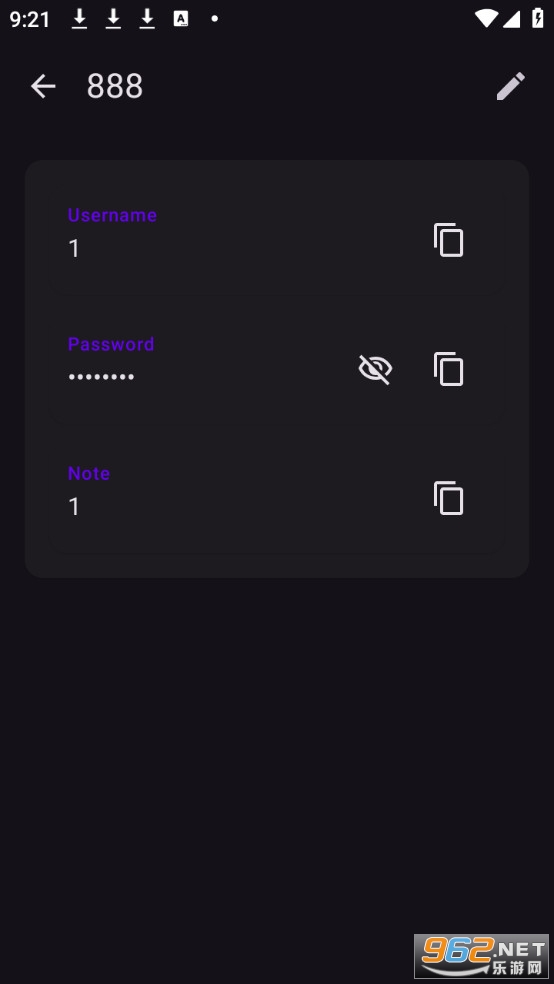 Passwords��׿��v0.6.2��ͼ1