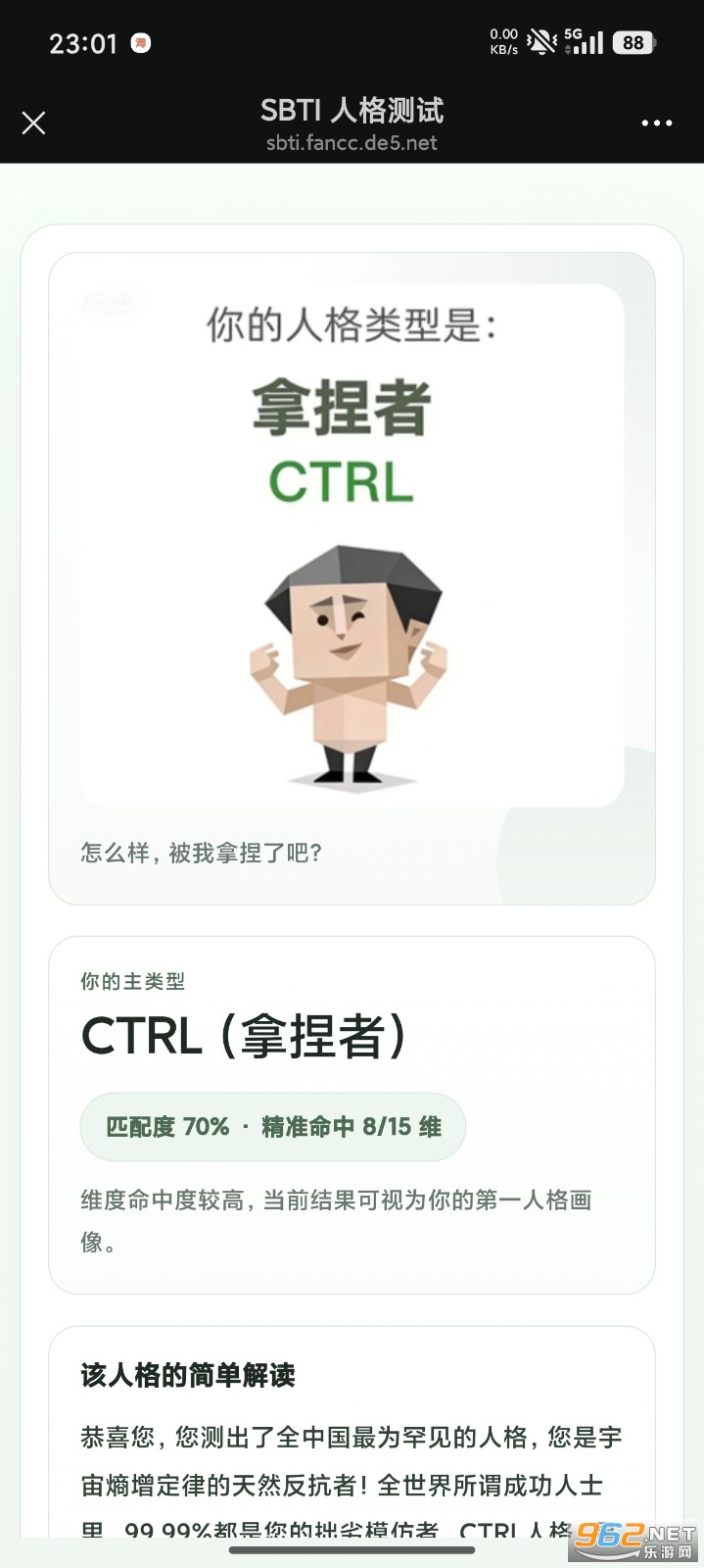 SBTI�˸�yԇ������y