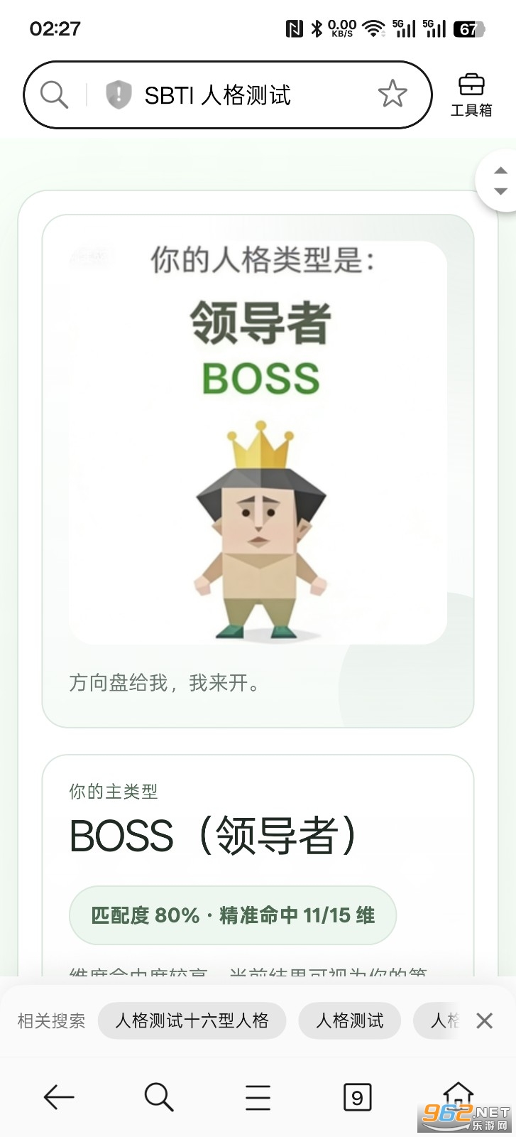 SBTI�˸�yԇ������y