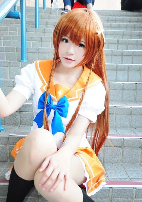 台湾美女coser米砂作品赏 清纯宅男女神