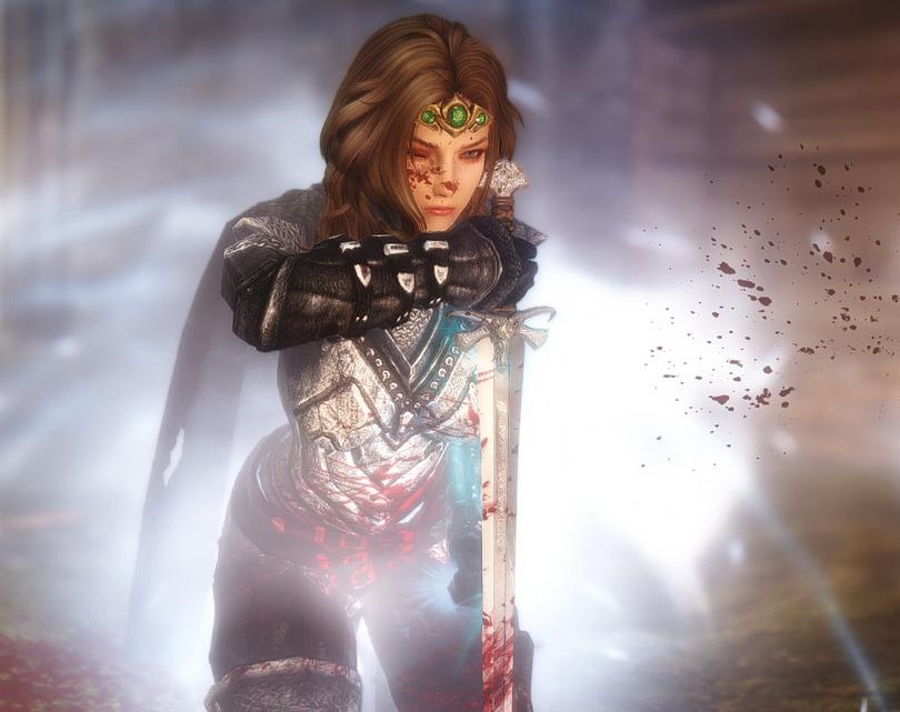 上古卷轴5颜射喷血mod