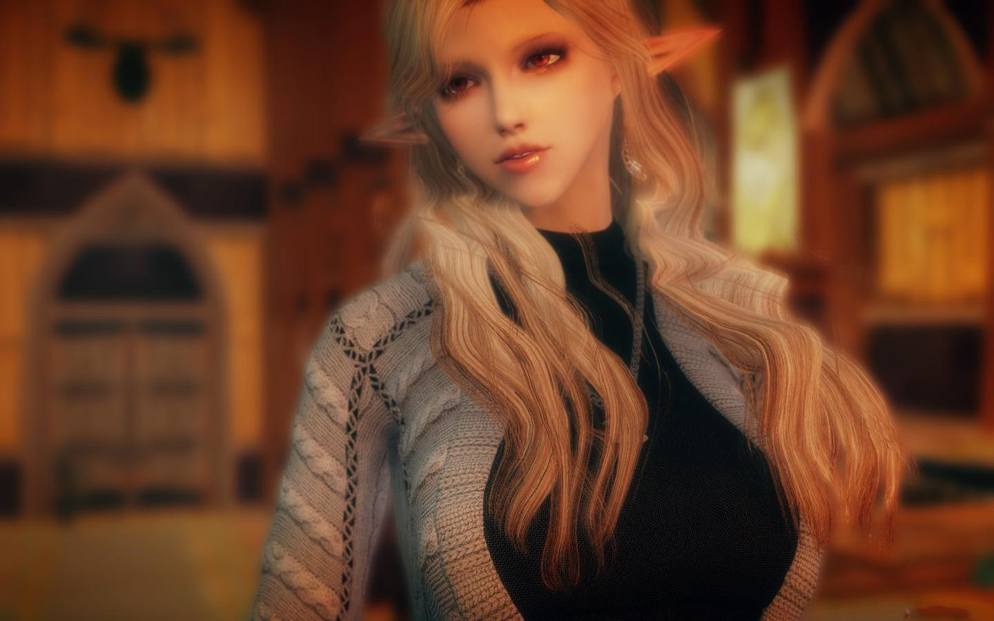 上古卷轴5随从魔剑士魅娅mod