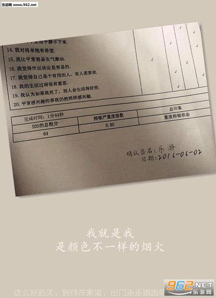 重度抑鬱症診斷書生成器