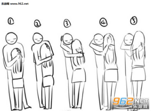 觉得哪一种拥抱姿势最理想?