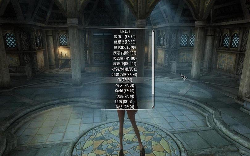 上古卷轴5表情控制modv40